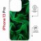 Чехол-накладка iPhone 13 Pro Kruche Magrope Print Grass