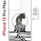 Чехол-накладка iPhone 13 Pro Max Kruche Magnet Print Tiger