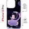 Чехол-накладка Apple iPhone 13 Pro (610630) Kruche PRINT Сон медвежонка