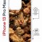 Чехол-накладка iPhone 13 Pro Max Kruche Magrope Print Котик с рыбками