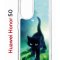 Чехол-накладка Huawei Honor 50/Nova 9 Kruche Print Черный кот