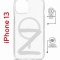 Чехол-накладка Apple iPhone 13 (610629) Kruche PRINT Zet