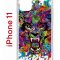Чехол-накладка iPhone 11 Kruche Print Colored beast