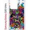 Чехол-накладка Samsung Galaxy S20 Ultra Kruche Print Colored beast