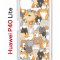 Чехол-накладка Huawei P40 Lite Kruche Print Котики