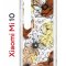 Чехол-накладка Xiaomi Mi 10 (593959) Kruche PRINT Ягоды и Цветы