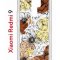 Чехол-накладка Xiaomi Redmi 9 (588934) Kruche PRINT Ягоды и Цветы