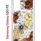 Чехол-накладка Samsung Galaxy S20 FE Kruche Print Ягоды и Цветы