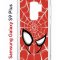 Чехол-накладка Samsung Galaxy S9 Plus (591403) Kruche PRINT Человек-Паук красный