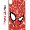 Чехол-накладка iPhone XS Max Kruche Print Человек-Паук красный