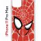 Чехол-накладка iPhone 11 Pro Max Kruche Print Человек-Паук красный