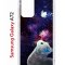 Чехол-накладка Samsung Galaxy A72 (598893) Kruche PRINT Мотылёк