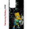 Чехол-накладка Samsung Galaxy A52 Kruche Print Барт Симпсон