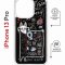 Чехол-накладка Apple iPhone 13 Pro (610630) Kruche PRINT Кот Питер