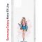 Чехол-накладка Samsung Galaxy Note 10 Lite Kruche Print Fashion Girl