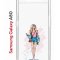 Чехол-накладка Samsung Galaxy A80 Kruche Print Fashion Girl
