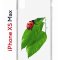 Чехол-накладка iPhone XS Max Kruche Print Ladybug