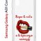 Чехол-накладка Samsung Galaxy A01 Core (593952) Kruche PRINT Red lipstick
