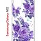 Чехол-накладка Samsung Galaxy A12 (608589) Kruche PRINT Roses