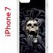 Чехол-накладка iPhone 7/8/SE (2020) Kruche Print Skull Hands