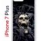 Чехол-накладка iPhone 7 Plus Kruche Print Skull Hands