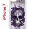 Чехол-накладка iPhone 7/8/SE (2020) Kruche Print Sugar Skull