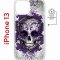 Чехол-накладка Apple iPhone 13 (610627) Kruche PRINT Sugar Skull