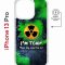 Чехол-накладка iPhone 13 Pro Kruche Magnet Print Toxic
