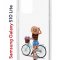 Чехол-накладка Samsung Galaxy S10 Lite Kruche Print Велосипедная прогулка
