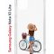 Чехол-накладка Samsung Galaxy Note 10 Lite Kruche Print Велосипедная прогулка