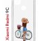 Чехол-накладка Xiaomi Redmi 9C Kruche Print Велосипедная прогулка