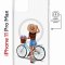 Чехол-накладка iPhone 11 Pro Max Kruche Magnet Print Велосипедная прогулка