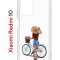 Чехол-накладка Xiaomi Redmi 10 (612846) Kruche PRINT Велосипедная прогулка