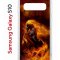 Чехол-накладка Samsung Galaxy S10 Kruche Print Конь огонь