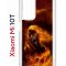 Чехол-накладка Xiaomi Mi 10T (593946) Kruche PRINT Конь огонь