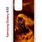 Чехол-накладка Samsung Galaxy A32 Kruche Print Конь огонь