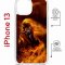 Чехол-накладка Apple iPhone 13 (610629) Kruche PRINT Конь огонь