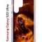 Чехол-накладка Samsung Galaxy S22 Ultra Kruche Print Конь огонь