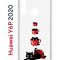 Чехол-накладка Huawei Y6p 2020 Kruche Print Котенок в чашке