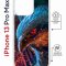 Чехол-накладка Apple iPhone 13 Pro Max (610628) Kruche PRINT Орел