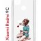 Чехол-накладка Xiaomi Redmi 9C Kruche Print Рисуя любовь