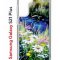 Чехол-накладка Samsung Galaxy S21 Plus (594681) Kruche PRINT Ромашки у ручья