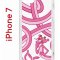 Чехол-накладка iPhone 7 Kruche Print Розовая Пантера