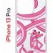 Чехол-накладка iPhone 13 Pro Kruche Print Розовая Пантера