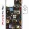 Чехол-накладка Apple iPhone 12 Pro Max (598885) Kruche PRINT Плейлисты