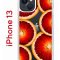 Чехол-накладка iPhone 13 Kruche Print Orange
