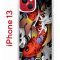 Чехол-накладка Apple iPhone 13 (606542) Kruche PRINT Кои