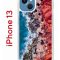 Чехол-накладка Apple iPhone 13 (606542) Kruche PRINT Морской берег
