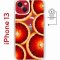 Чехол-накладка Apple iPhone 13 (610627) Kruche PRINT Orange