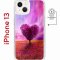 Чехол-накладка Apple iPhone 13 (610627) Kruche PRINT Pink heart